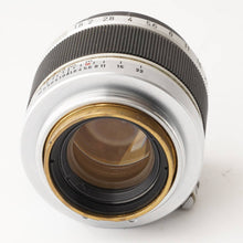 画像をギャラリービューアに読み込む, キヤノン Canon 50mm F1.8 ライカ L39マウント