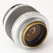 画像をギャラリービューアに読み込む, キヤノン Canon 50mm F1.8 ライカ L39マウント