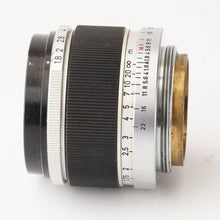 画像をギャラリービューアに読み込む, キヤノン Canon 50mm F1.8 ライカ L39マウント