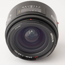 画像をギャラリービューアに読み込む, ミノルタ Minolta AF 24mm F2.8 ソニー Aマウント