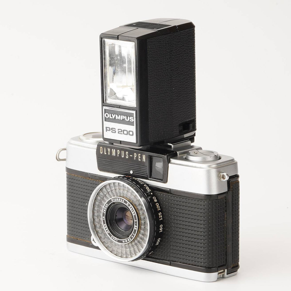 ★★大人気！超美品★★OLYMPUS オリンパス EF 28mm F3.5 極上美品】☆OLYMPUS PEN EF ブラック/D.ZUIKO 28mm F3.5 赤ベロも