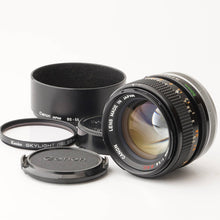 画像をギャラリービューアに読み込む, キヤノン Canon FD 50mm F1.4 S.S.C FDマウント