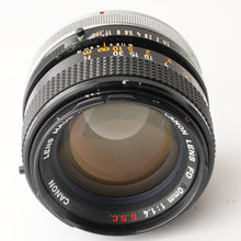 画像をギャラリービューアに読み込む, キヤノン Canon FD 50mm F1.4 S.S.C FDマウント