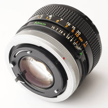 画像をギャラリービューアに読み込む, キヤノン Canon FD 50mm F1.4 S.S.C FDマウント