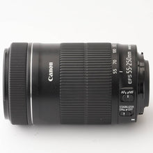 画像をギャラリービューアに読み込む, キヤノン Canon EF-S 55-250mm F4-5.6 IS STM