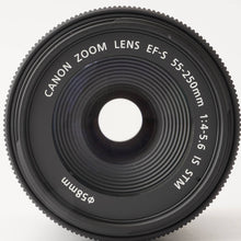画像をギャラリービューアに読み込む, キヤノン Canon EF-S 55-250mm F4-5.6 IS STM