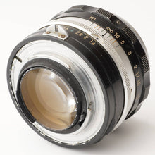 Load image into Gallery viewer, Nikon NIKKOR-S Auto 50mm f/1.4