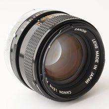 画像をギャラリービューアに読み込む, キヤノン Canon FD 50mm F1.4 S.S.C