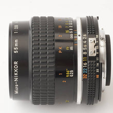 画像をギャラリービューアに読み込む, ニコン Nikon Micro Nikkor Ai-s 55mm F2.8 Fマウント