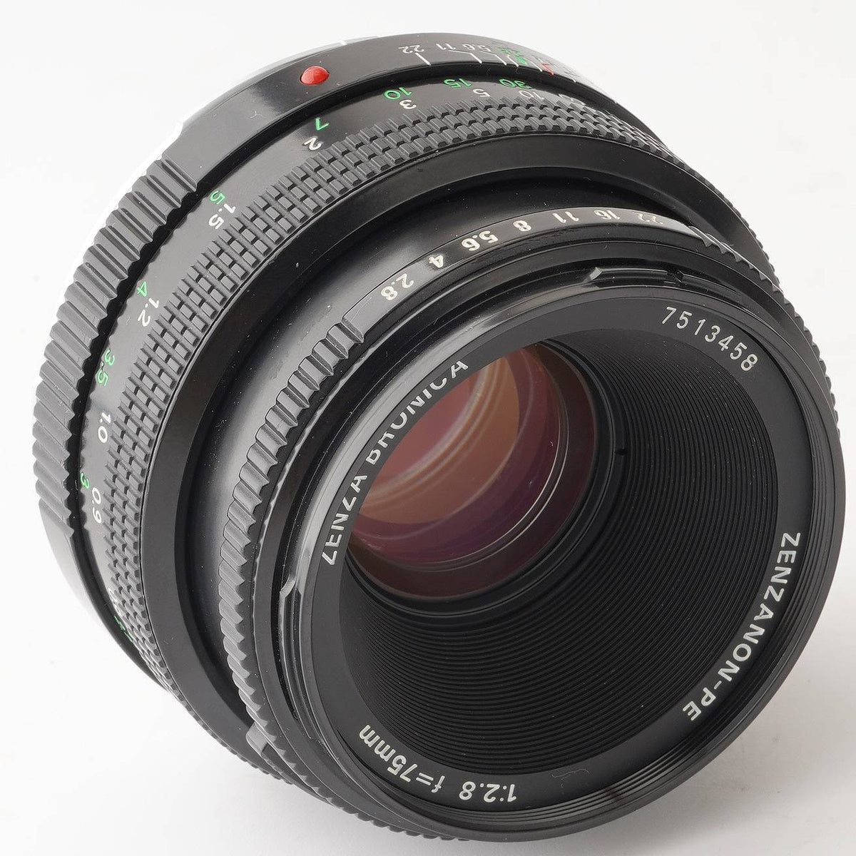 ブロニカ Zenza Bronica Zenzanon-PE 75mm F2.8 ゼンザブロニカ