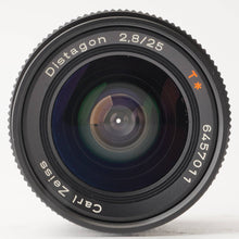 画像をギャラリービューアに読み込む, コンタックス Contax Carl Zeiss Distagon 25mm F2.8 T*