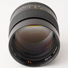 画像をギャラリービューアに読み込む, コンタックス Contax Carl Zeiss Planar 85mm F1.4 T* MMG