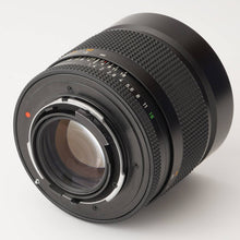 画像をギャラリービューアに読み込む, コンタックス Contax Carl Zeiss Planar 85mm F1.4 T* MMG