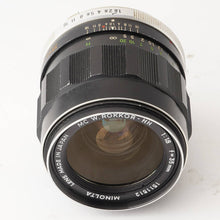 画像をギャラリービューアに読み込む, ミノルタ Minolta MC W.ROKKOR-HH 35mm F1.8 MCマウント