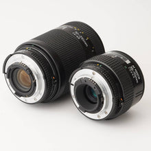 Load image into Gallery viewer, Nikon AF Nikkor 70-210mm f/4-5.6 / Nikon AF Nikkor 35-70mm f/3.3-4.5