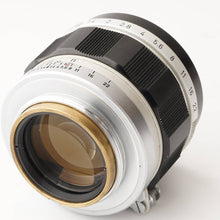 画像をギャラリービューアに読み込む, キヤノン Canon 50mm F1.4 ライカ L39マウント