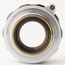 画像をギャラリービューアに読み込む, キヤノン Canon 50mm F1.4 ライカ L39マウント