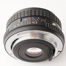 画像をギャラリービューアに読み込む, ペンタックス Pentax SMC PENTAX-M 28mm F2.8 Kマウント