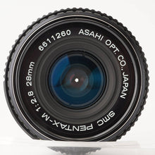 画像をギャラリービューアに読み込む, ペンタックス Pentax SMC PENTAX-M 28mm F2.8 Kマウント