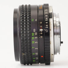 画像をギャラリービューアに読み込む, ミノルタ Minolta MC ロッコール Rokkor-PF 50mm F1.7