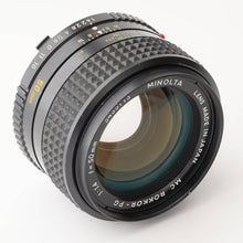 画像をギャラリービューアに読み込む, ミノルタ Minolta MC ロッコール Rokkor PG 50mm F1.4
