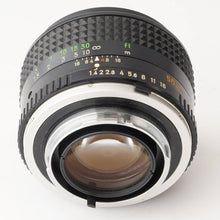 画像をギャラリービューアに読み込む, ミノルタ Minolta MC ロッコール Rokkor PG 50mm F1.4