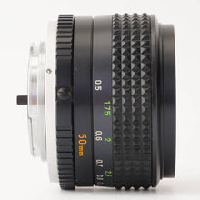 画像をギャラリービューアに読み込む, ミノルタ Minolta MC ロッコール Rokkor PG 50mm F1.4