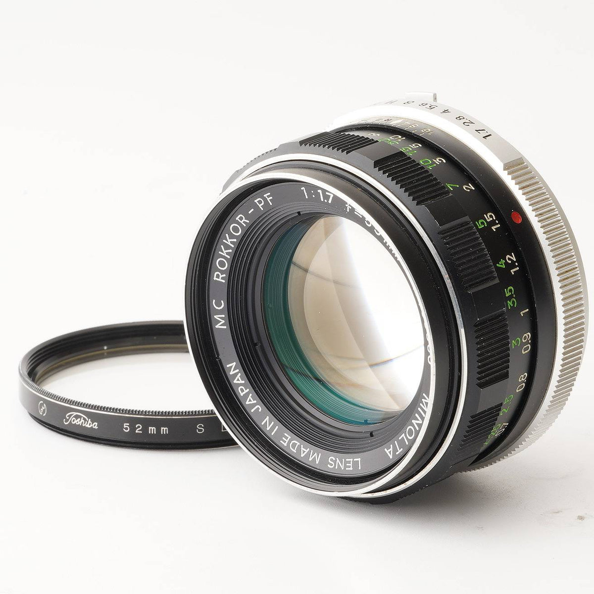 ミノルタ Minolta MC ロッコール Rokkor-PF 55mm F1.7 – Natural