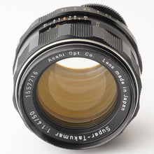 画像をギャラリービューアに読み込む, ペンタックス Pentax Asahi スーパータクマー Super Takumar 50mm F1.4 前期 8枚玉 M42 マウント