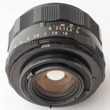 画像をギャラリービューアに読み込む, ペンタックス Pentax Asahi Super Multi Coated Takumar 55mm F1.8 M42マウント