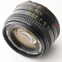 画像をギャラリービューアに読み込む, ミノルタ Minolta XG-E / ロッコール Rokkor 50mm F1.4 35mm一眼レフフイルムカメラ