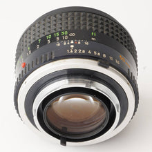 画像をギャラリービューアに読み込む, ミノルタ Minolta MC ロッコール Rokkor PG 50mm F1.4