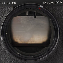 画像をギャラリービューアに読み込む, マミヤ Mamiya Press SUPER 23 ブラック ボディ 中判フィルムカメラ
