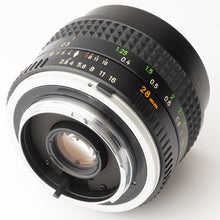 画像をギャラリービューアに読み込む, ミノルタ Minolta MC W.Rokkor 28mm F2.8 ミノルタ MCマウント