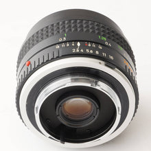 画像をギャラリービューアに読み込む, ミノルタ Minolta MC W.Rokkor 28mm F2.8 ミノルタ MCマウント