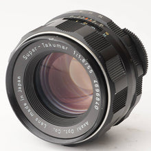 画像をギャラリービューアに読み込む, ペンタックス Pentax Asahi スーパータクマー Super Takumar 55mm F1.8 前期 M42マウント