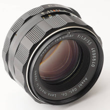 画像をギャラリービューアに読み込む, ペンタックス Pentax Asahi スーパータクマー Super Takumar 55mm F1.8 前期 M42マウント