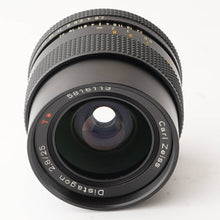 画像をギャラリービューアに読み込む, コンタックス Contax Carl Zeiss ディスタゴン Distagon 25mm F2.8 T* AEG ヤシカ コンタックス マウント