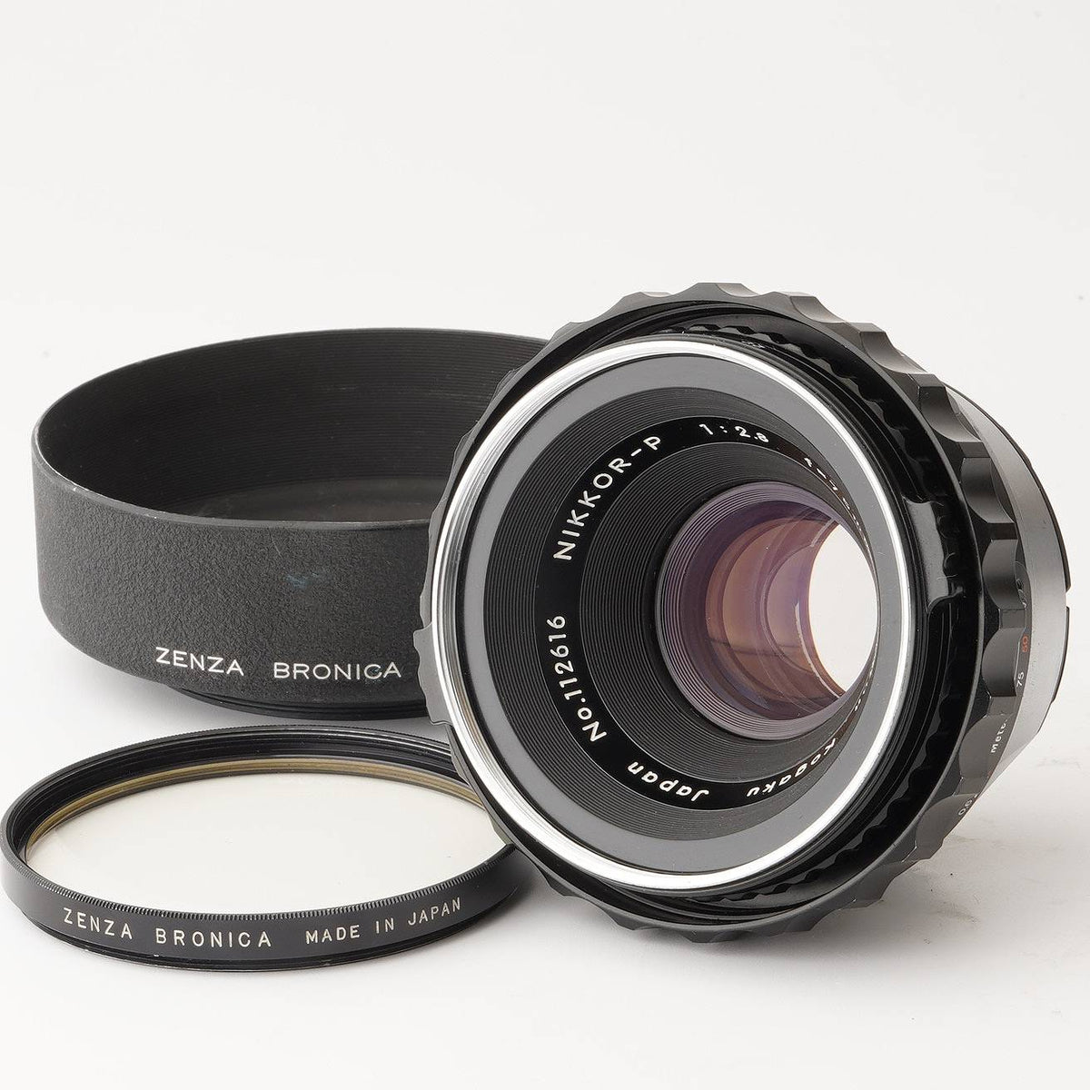 ブロニカ BRONICA Nikkor-P 75mm F2.8 #616 Amazon | Zenza Bronica S2 with Nikkor-P 75mm F2.8 ブロニカ