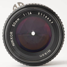 Load image into Gallery viewer, Nikon Ai-s NIKKOR 50mm f/1.4 F Mount