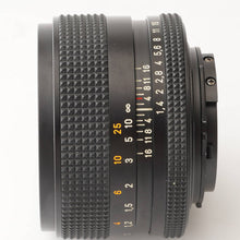 画像をギャラリービューアに読み込む, コンタックス Contax カールツァイス Carl Zeiss プラナー Planar 50mm F1.4 T* AEJ C/Yマウント