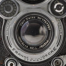 画像をギャラリービューアに読み込む, ローライフレックス ROLLEIFLEX 3.5E / カールツァイス Carl Zeiss プラナー Planar 75mm F3.5