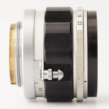 画像をギャラリービューアに読み込む, キヤノン Canon 50mm F1.4 ライカ L39マウント