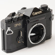 画像をギャラリービューアに読み込む, キヤノン Canon F-1 後期モデル 35mm 一眼レフフィルムカメラ