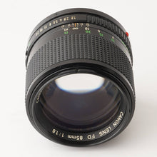 画像をギャラリービューアに読み込む, キヤノン Canon New FD 85mm F1.8