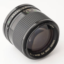 画像をギャラリービューアに読み込む, キヤノン Canon New FD 85mm F1.8