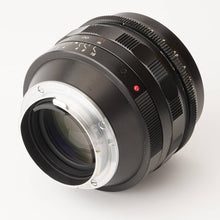 画像をギャラリービューアに読み込む, フォクトレンダー Voigtlander Nokton 50mm F1.1 VMマウント