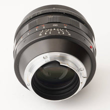 画像をギャラリービューアに読み込む, フォクトレンダー Voigtlander Nokton 50mm F1.1 VMマウント