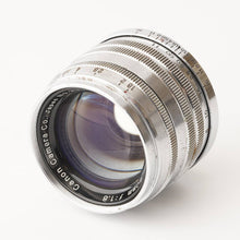 画像をギャラリービューアに読み込む, キヤノン Canon 50mm F1.8 ライカ L39マウント