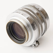 画像をギャラリービューアに読み込む, キヤノン Canon 50mm F1.8 ライカ L39マウント